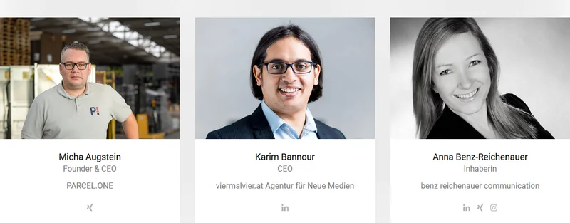 Speaker auf der Bühne der E-Commerce-Tage