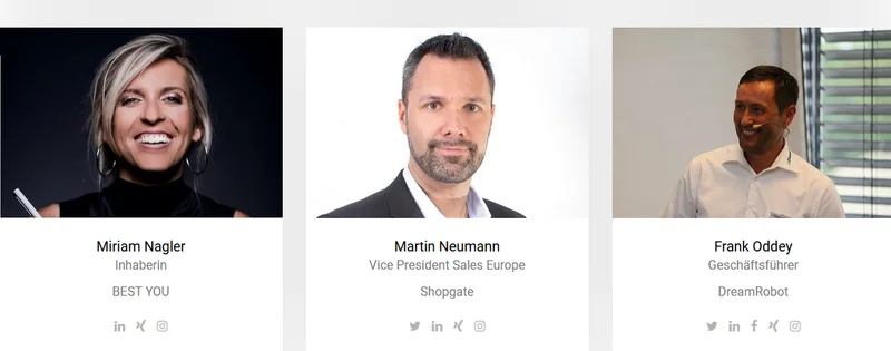 Experten-Panel auf den E-Commerce-Tagen