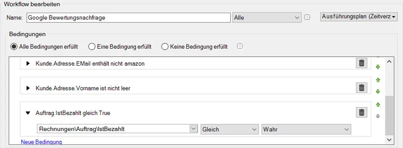 Beispiel-E-Mail – Bewertungsanfrage mit personalisierter Anrede