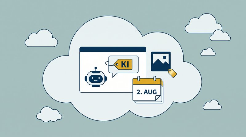 KI-Kennzeichnungspflicht ab 2. August 2026: Chatbot, Produktbilder, Texte – was dein Shop jetzt braucht