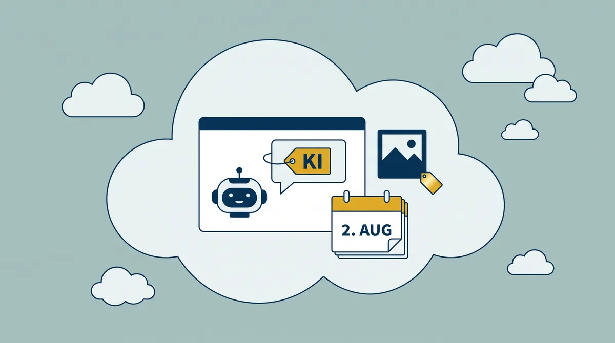 KI-Kennzeichnungspflicht ab 2. August 2026: Chatbot, Produktbilder, Texte – was dein Shop jetzt braucht