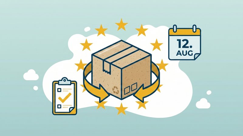 PPWR ab 12. August 2026: Was Onlinehändler jetzt wissen müssen